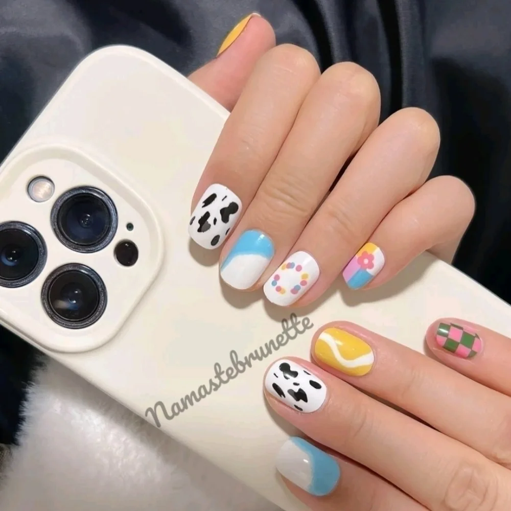 2/$16 Floral Butterfly Press On Nails